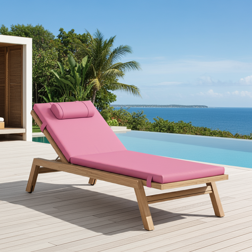 2-teilig - Gartenliege Auflage