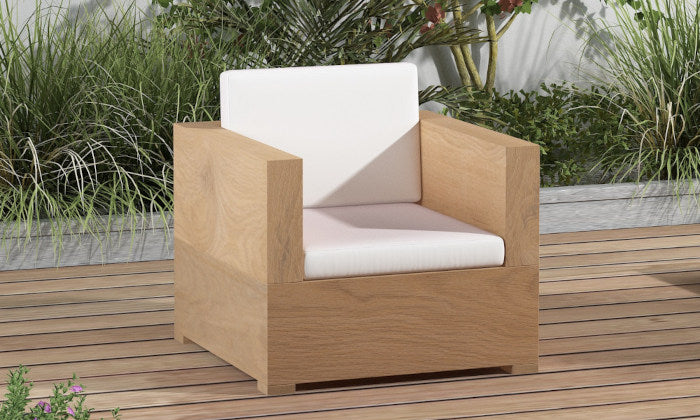 Outdoor loungekussen met rugleuning
