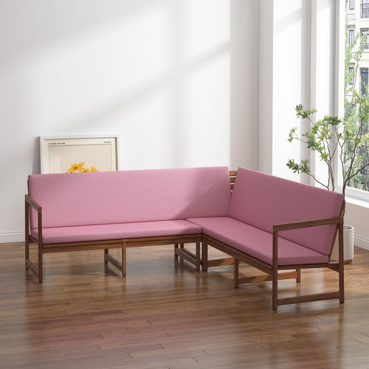 Hoekbankkussen met rugleuning