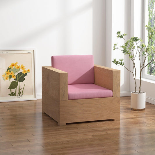 Binnen plofkussens en loungekussens met rugleuning