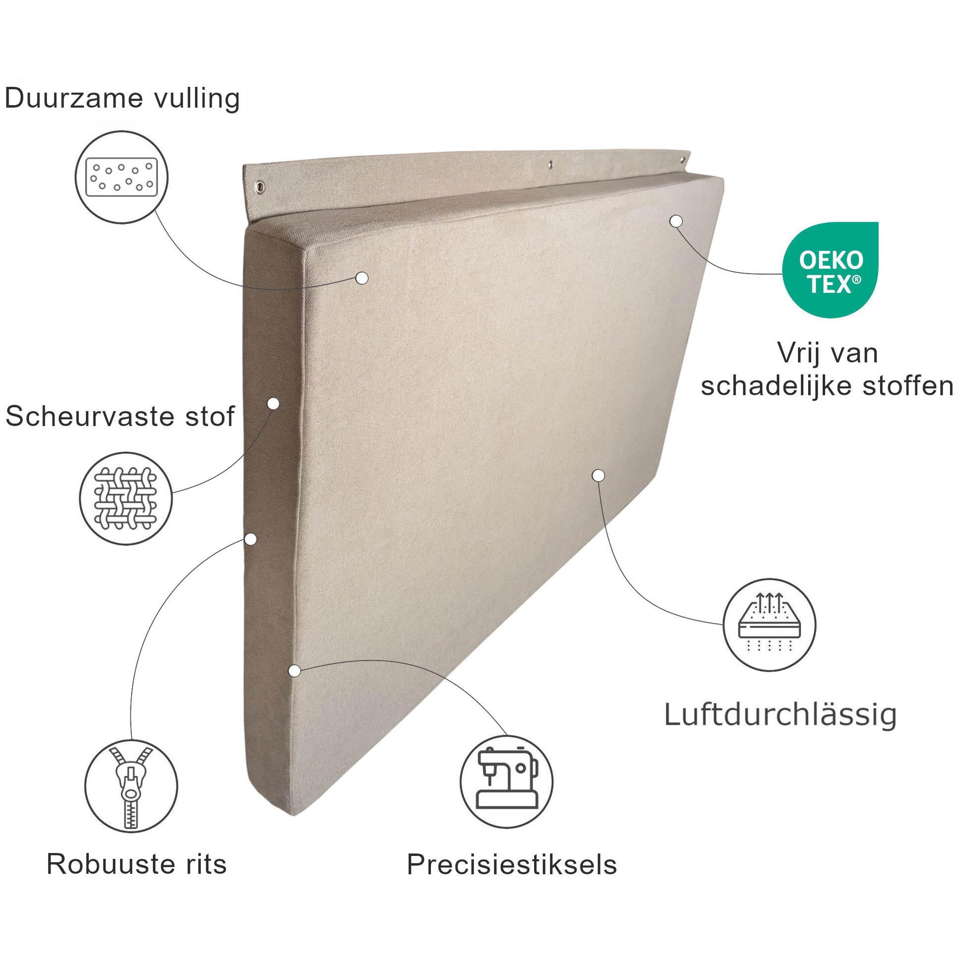 Muurkussen om op te hangen - Binnen