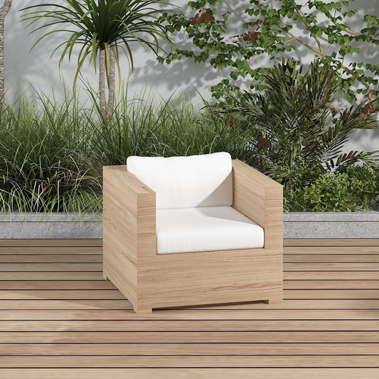 Lounge zitkussen met plofkussen rugleuning