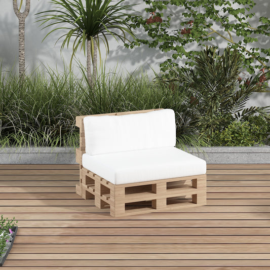 Palletkussen met flopkussen rugleuning - Outdoor