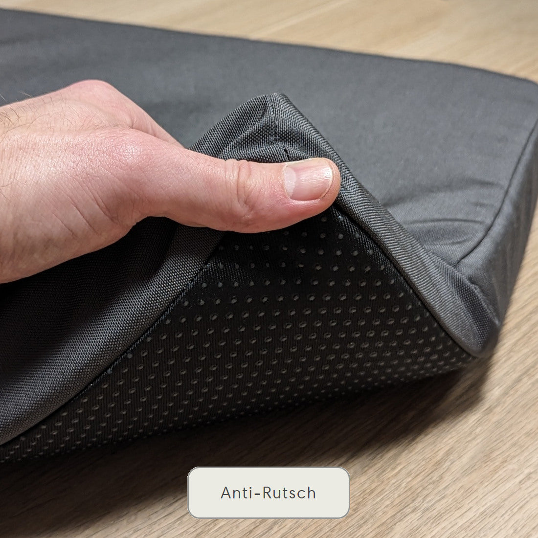 Anti-slip hondenkussen