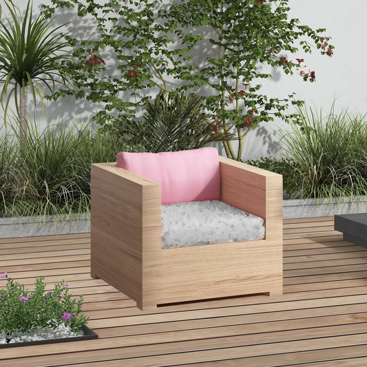 Zacht rugkussen op maat - Buiten