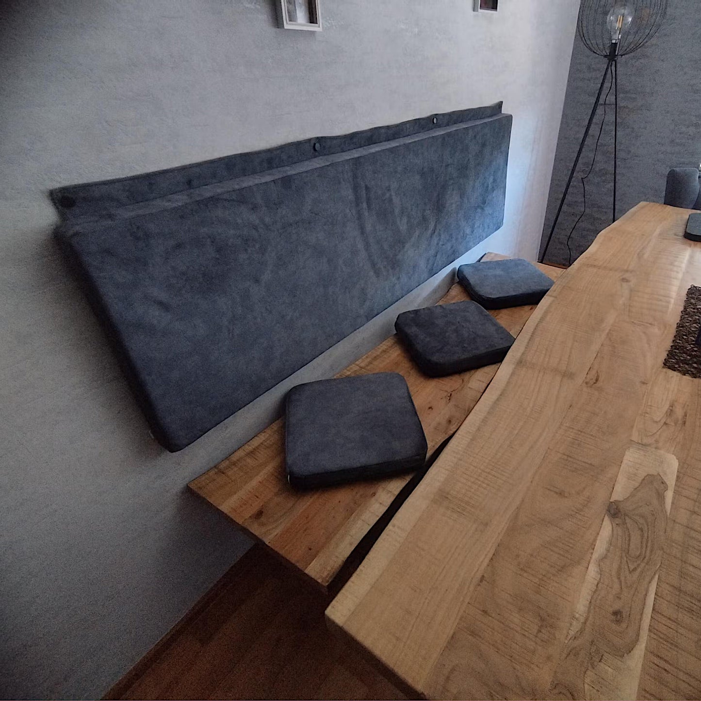 Wandkussen voor eettafel