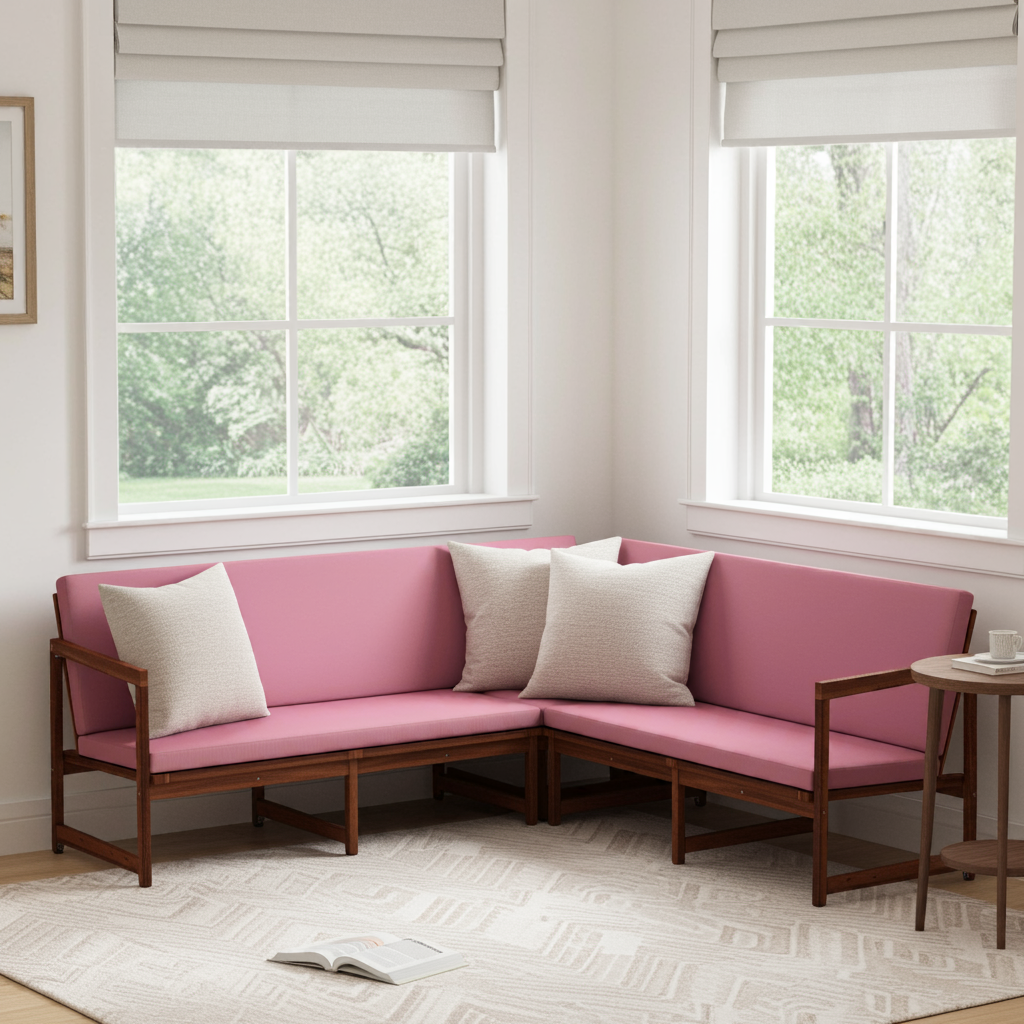 2-teilig - Eckbank Polster mit Rückenlehne nac Mass