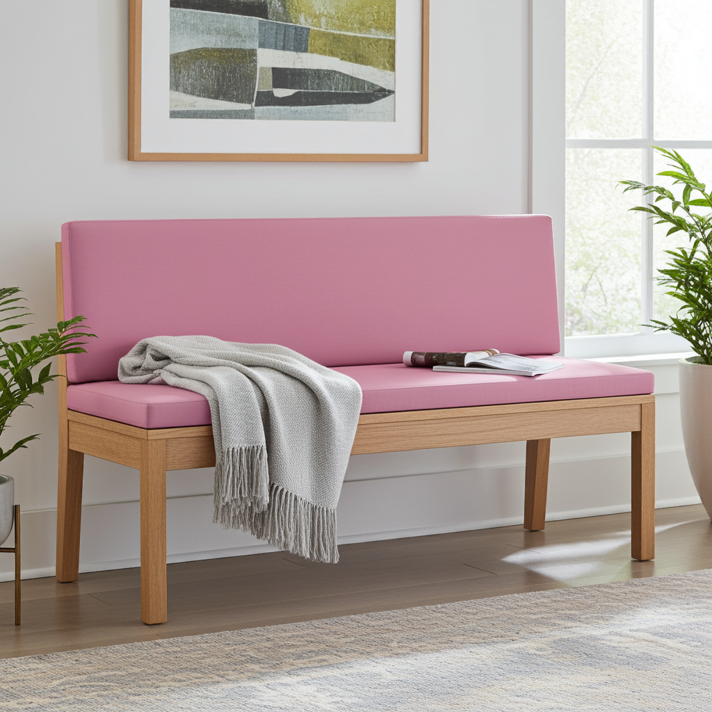 Bankkissen mit Rückenlehne