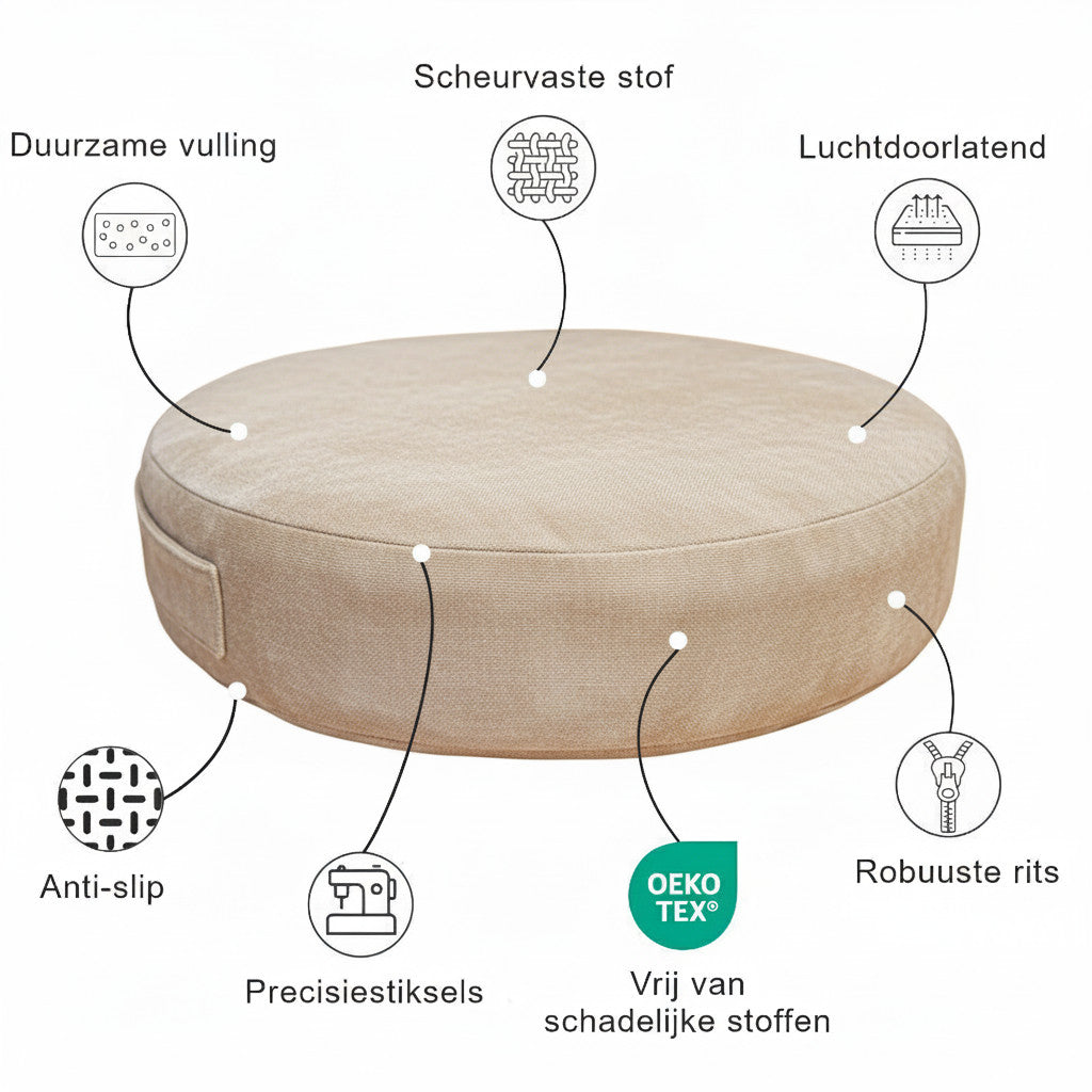 Ronde vloerkussens - Indoor
