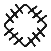 Hoogwaardige afwerking van zitkussens